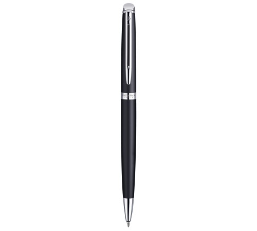 Ручка шариков. Waterman Hemisphere (CWS0920870) Matte Black CT M син. черн. подар.кор.