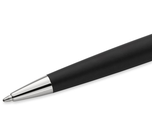 Ручка шариков. Waterman Hemisphere (CWS0920870) Matte Black CT M син. черн. подар.кор.