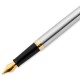 Ручка перьев. Waterman Hemisphere (CWS0920310) Steel GT F сталь нержавеющая/позолота подар.кор.