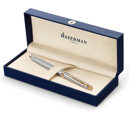 Ручка перьев. Waterman Hemisphere (CWS0920310) Steel GT F сталь нержавеющая/позолота подар.кор. Ручка перьев. Waterman Hemisphere (CWS0920310) Steel GT F сталь нержавеющая/позолота подар.кор.