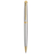 Ручка шариков. Waterman Hemisphere (CWS0920370) Steel GT M син. черн. подар.кор.