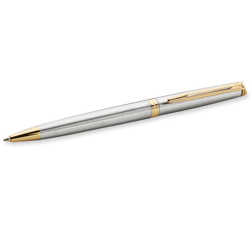 Ручка шариков. Waterman Hemisphere (CWS0920370) Steel GT M син. черн. подар.кор.