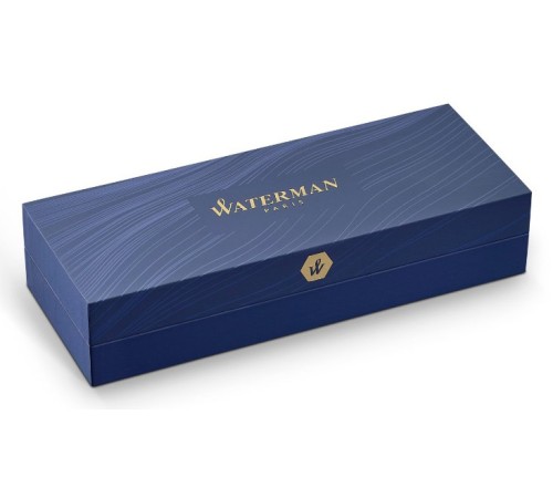 Ручка шариков. Waterman Hemisphere (CWS0920370) Steel GT M син. черн. подар.кор.