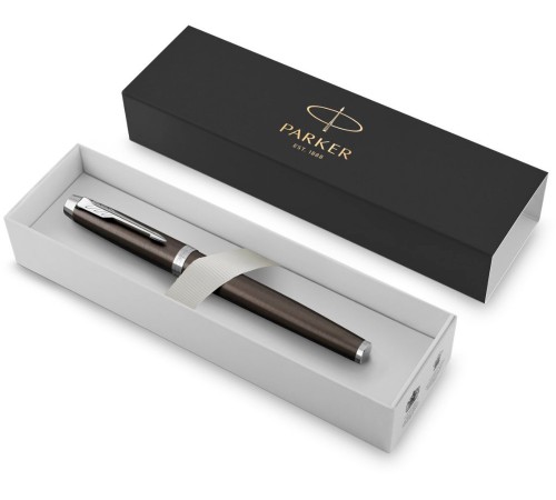 Ручка перьев. Parker IM Core F321 (CW1931650) Dark Espresso CT F сталь нержавеющая подар.кор. Ручка перьев. Parker IM Core F321 (CW1931650) Dark Espresso CT F сталь нержавеющая подар.кор.
