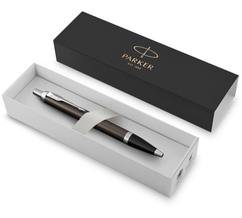 Ручка шариков. Parker IM Core K321 (CW1931671) Dark Espresso CT M син. черн. подар.кор. Ручка шариков. Parker IM Core K321 (CW1931671) Dark Espresso CT M син. черн. подар.кор.