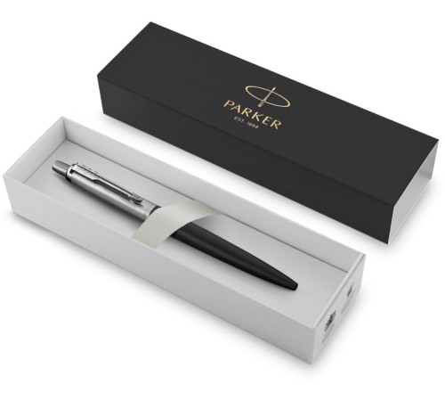 Ручка шариков. Parker Jotter XL K69 (CW2068358) Matte Black CT M син. черн. подар.кор.