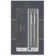 Набор ручек Parker Jotter Core KB61 (CW2093256) Stainless Steel CT подар.кор. ручка шариковая/карандаш механический 0.5
