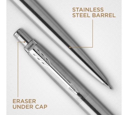 Набор ручек Parker Jotter Core KB61 (CW2093256) Stainless Steel CT подар.кор. ручка шариковая/карандаш механический 0.5 Набор ручек Parker Jotter Core KB61 (CW2093256) Stainless Steel CT подар.кор. ручка шариковая/карандаш механический 0.5