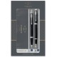 Набор ручек Parker IM Core FK221 (CW2093215) Black CT сталь нержавеющая подар.кор. ручка перьевая, ручка шариковая
