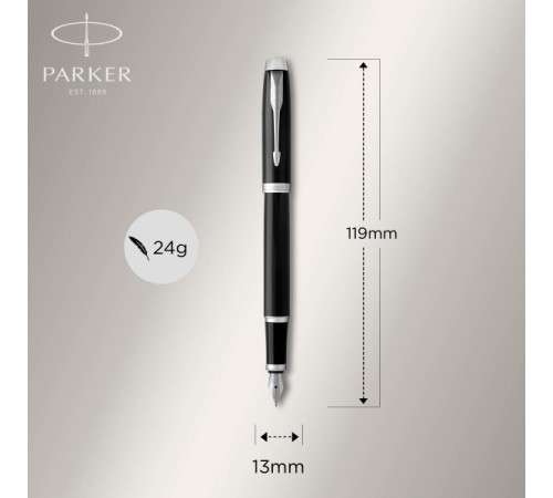 Набор ручек Parker IM Core FK221 (CW2093215) Black CT сталь нержавеющая подар.кор. ручка перьевая, ручка шариковая Набор ручек Parker IM Core FK221 (CW2093215) Black CT сталь нержавеющая подар.кор. ручка перьевая, ручка шариковая