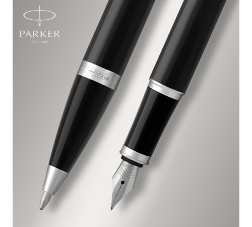 Набор ручек Parker IM Core FK221 (CW2093215) Black CT сталь нержавеющая подар.кор. ручка перьевая, ручка шариковая Набор ручек Parker IM Core FK221 (CW2093215) Black CT сталь нержавеющая подар.кор. ручка перьевая, ручка шариковая
