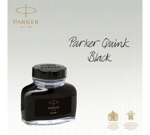 Флакон с чернилами Parker Quink Ink Z13 (CW1950375) черные чернила 57мл для ручек перьевых