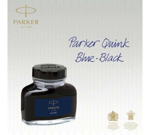 Флакон с чернилами Parker Quink Ink Z13 (CW1950378) черный/синие чернила 57мл для ручек перьевых