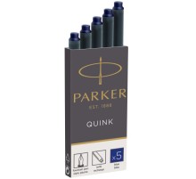 Картридж Parker Quink Z11 (CW1950384) синие чернила для ручек перьевых (5шт)