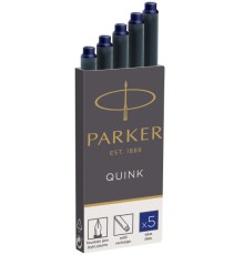 Картридж Parker Quink Z11 (CW1950384) синие чернила для ручек перьевых (5шт)