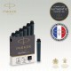 Картридж Parker Quink Z17 MINI (CW1950407) черные чернила для ручек перьевых (6шт)