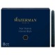 Картридж Waterman Standart (CWS0110850) черные чернила для ручек перьевых (8шт)