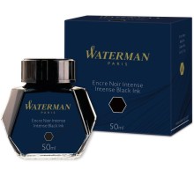 Флакон с чернилами Waterman CWS0110710 черные чернила для ручек перьевых