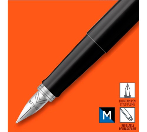 Ручка перьев. Parker Jotter Original F60 (CW2096430) Black M сталь нержавеющая блистер
