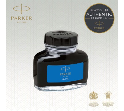 Флакон с чернилами Parker Quink Ink Z13 (CW1950377) синие чернила смывающиеся 57мл для ручек перьевых Флакон с чернилами Parker Quink Ink Z13 (CW1950377) синие чернила смывающиеся 57мл для ручек перьевых