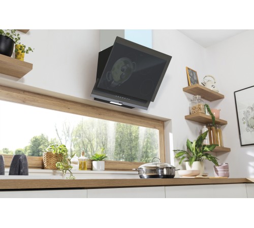 Вытяжка встраиваемая Gorenje WHI649X21P черный управление: сенсорное (1 мотор) Вытяжка встраиваемая Gorenje WHI649X21P черный управление: сенсорное (1 мотор)
