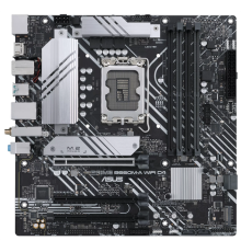 Материнская плата ASUS PRIME B660M-A WIFI D4, LGA1700, B660, 4*DDR4, DP+ 2* HDMI, SATA3 + RAID, Audio, Gb LAN, USB 3.2*6, USB 2.0*6, COM*1 header, LPT*1 header (w/o cable), mATX ; 90MB1AE0-M0EAY0 (PRIME B660M-A WIFI D4)