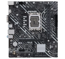 Материнская плата ASUS PRIME PRIME H610M-K D4, LGA1700, H610, 2*DDR4, D-Sub + HDMI, SATA3, Audio, Gb LAN, USB 3.2*4, USB 2.0*6, COM*1 header (w/o cable),mATX ; 90MB1A10-M0EAY0 (PRIME H610M-K D4)