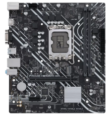 Материнская плата ASUS PRIME PRIME H610M-K D4, LGA1700, H610, 2*DDR4, D-Sub + HDMI, SATA3, Audio, Gb LAN, USB 3.2*4, USB 2.0*6, COM*1 header (w/o cable),mATX ; 90MB1A10-M0EAY0 (PRIME H610M-K D4)