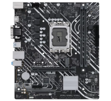 Материнская плата ASUS PRIME H610M-D D4, LGA1700, H610, 2*DDR4, D-Sub + HDMI, SATA3, Audio, Gb LAN, USB 3.2*4, USB 2.0*6, COM*1, LPT*1 header (w/o cable), mATX ; 90MB1A00-M0EAY0 (PRIME H610M-D D4)