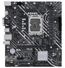 Материнская плата ASUS PRIME H610M-D D4, LGA1700, H610, 2*DDR4, D-Sub + HDMI, SATA3, Audio, Gb LAN, USB 3.2*4, USB 2.0*6, COM*1, LPT*1 header (w/o cable), mATX ; 90MB1A00-M0EAY0 (PRIME H610M-D D4)