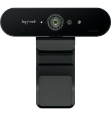 Камера Web Logitech Brio Ultra HD черный 13Mpix (4096x2160) USB3.0 с микрофоном (960-001105/960-001107)