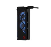 Вентилятор для процессора ALSEYE AS.03.08.0001 (C-RAM-Alpha-B) Product Size: 145.9 * 82 * 38.3mm Number of fans: 3 Size: 40 * 40 * 20mm Material: 1mm SPCC thick sheet metal Surface treatment: Powder coated black on the surface Box: Black Leaf: Milk white