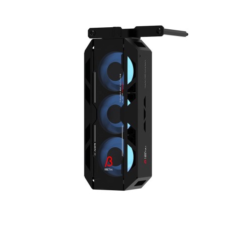 Вентилятор для процессора ALSEYE AS.03.08.0002 ( C-RAM-Beta-B , 25-644-250228M5) Product size: 156.75 * 82 * 35mm Material: 0.8mm SPCC thick sheet metal Number of fans: 3 Size: 40 * 40 * 20mm Box: Black Leaf: Milk white Luminous effect: internally emittin