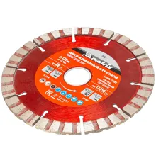 Диск алмазный MATRIX  отрезной Турбо-сегментный, 125x22,2 мм, сухая резка// MATRIX Professional 73142