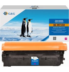 Картридж лазерный G&G 212X GG-W2123X пурпурный (10000стр.) для HP Color LJ M554/M555/578 Enterprise