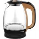 Чайник электрический Centek CT-0056 1.7л. 2200Вт коричневый/бежевый (корпус: стекло)