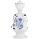 Самовар электрический Centek CT-0091 4л. 2100Вт белый/синий (корпус: керамика)