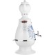 Самовар электрический Centek CT-0091 4л. 2100Вт белый/синий (корпус: керамика)