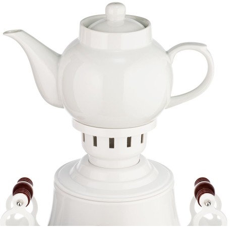 Самовар электрический Centek CT-0091 4л. 2100Вт белый/синий (корпус: керамика) Самовар электрический Centek CT-0091 4л. 2100Вт белый/синий (корпус: керамика)