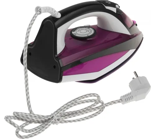 Утюг Centek CT-2344 VIOLET 2400Вт, керамическая подошва, мощный паровой удар, самоочистка, 330мл