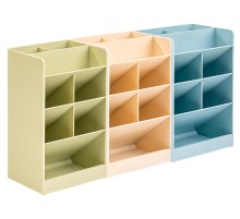 Органайзер настольный Deli 8939GREEN 120х91х205мм зеленый пластик