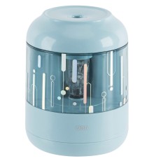 Точилка для карандашей электрическая Deli EH508-BL 1 отверстие пластик синий (батарея)