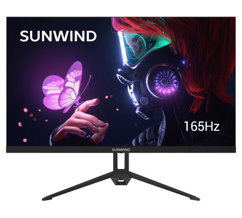 Монитор SunWind 23.8" SUN-M24BA107 черный IPS LED 3ms 16:9 HDMI матовая 300cd 178гр/178гр 1920x1080 165Hz G-Sync DP FHD 2.9кг Монитор SunWind 23.8" SUN-M24BA107 черный IPS LED 3ms 16:9 HDMI матовая 300cd 178гр/178гр 1920x1080 165Hz G-Sync DP FHD 2.9кг