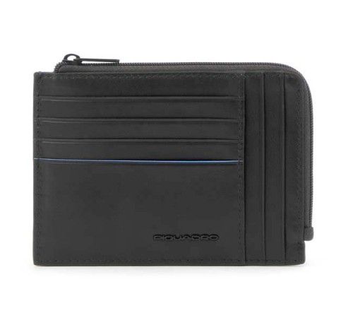 Портмоне Piquadro Blue Square Revamp PU1243B2VR/N черный натур.кожа