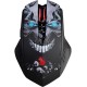 Мышь A4Tech Bloody R80 Plus Skull черный/рисунок оптическая (5000dpi) беспроводная USB (8but)