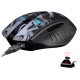 Мышь A4Tech Bloody R80 Plus Skull черный/рисунок оптическая (5000dpi) беспроводная USB (8but)