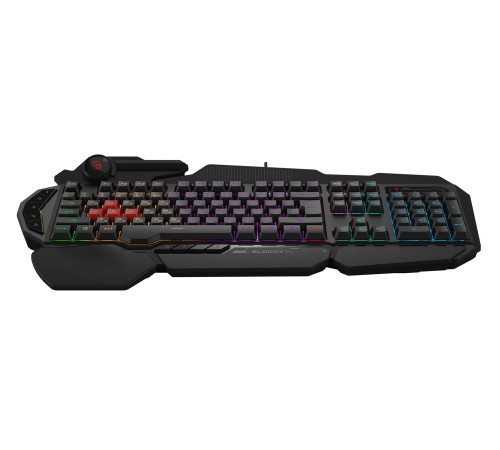 Клавиатура A4Tech Bloody B310N черный USB Multimedia for gamer LED (подставка для запястий) (B310N) Клавиатура A4Tech Bloody B310N черный USB Multimedia for gamer LED (подставка для запястий) (B310N)