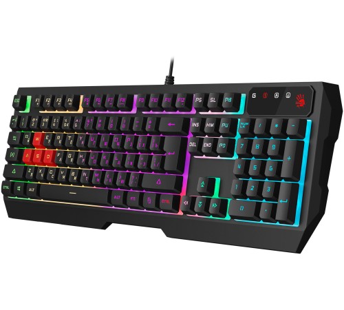 Клавиатура + мышь A4Tech Bloody B1700 клав:черный мышь:черный USB LED (B1700 ( B140N +ES7 + BP-50M)) Клавиатура + мышь A4Tech Bloody B1700 клав:черный мышь:черный USB LED (B1700 ( B140N +ES7 + BP-50M))