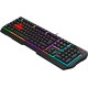 Клавиатура + мышь A4Tech Bloody B1700 клав:черный мышь:черный USB LED (B1700 ( B140N +ES7 + BP-50M))