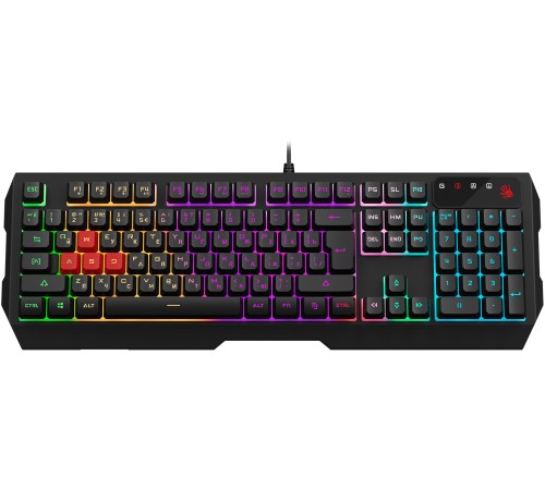 Клавиатура + мышь A4Tech Bloody B1700 клав:черный мышь:черный USB LED (B1700 ( B140N +ES7 + BP-50M)) Клавиатура + мышь A4Tech Bloody B1700 клав:черный мышь:черный USB LED (B1700 ( B140N +ES7 + BP-50M))